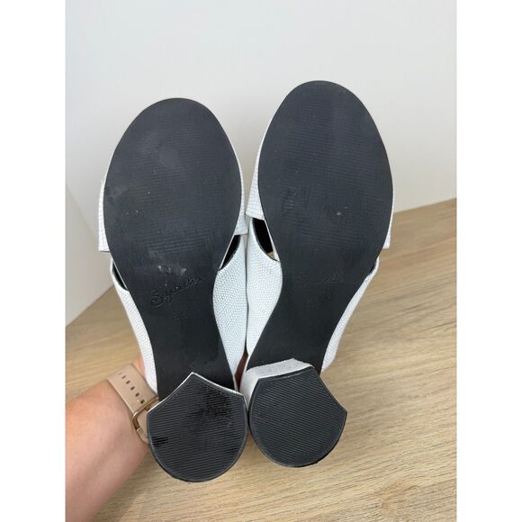 Seychelles Embark Heeled Sandals Women’s Size 8.5 White Summer Cross Straps - Picture 11 of 13